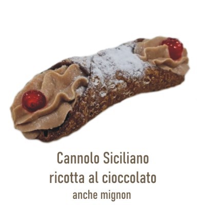 cannolo al cioccolato